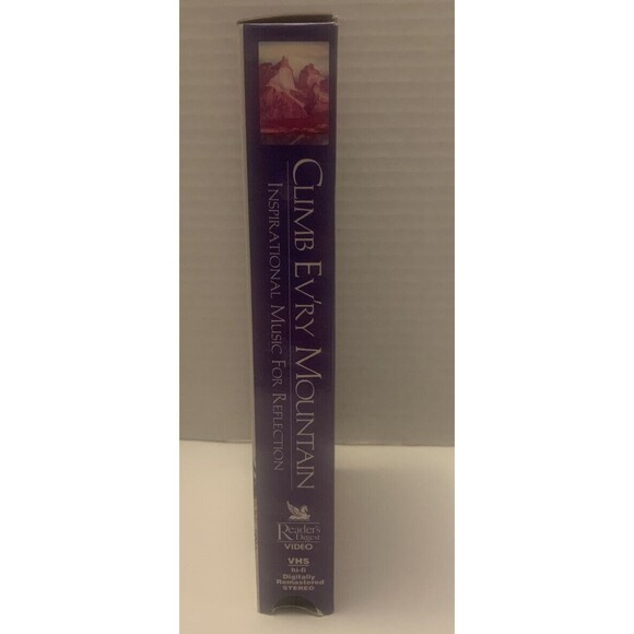 Climb Every Mountain VHS VCR Tape Reader's Digest Inspirational Music 55 min Sce - Picture 2 of 6